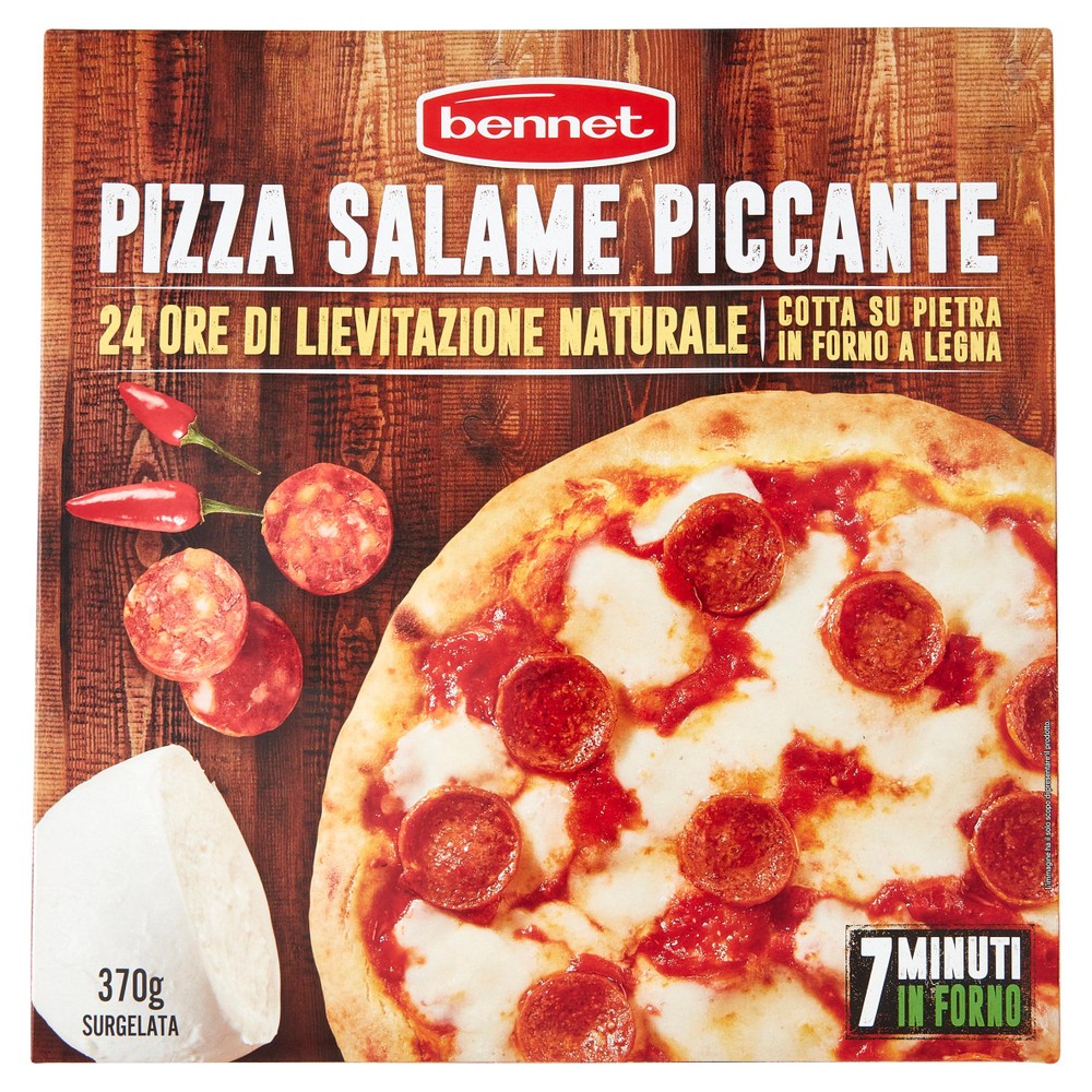 Pizza Salame Piccante Bennet - Foto 1