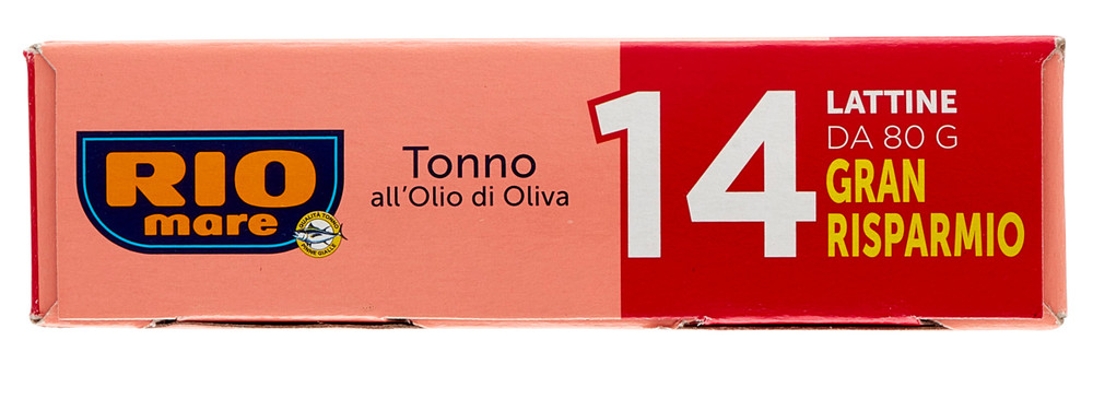 14 Lattine Tonno All' Olio Di Oliva Pinne Gialle Rio Mare - Foto 2