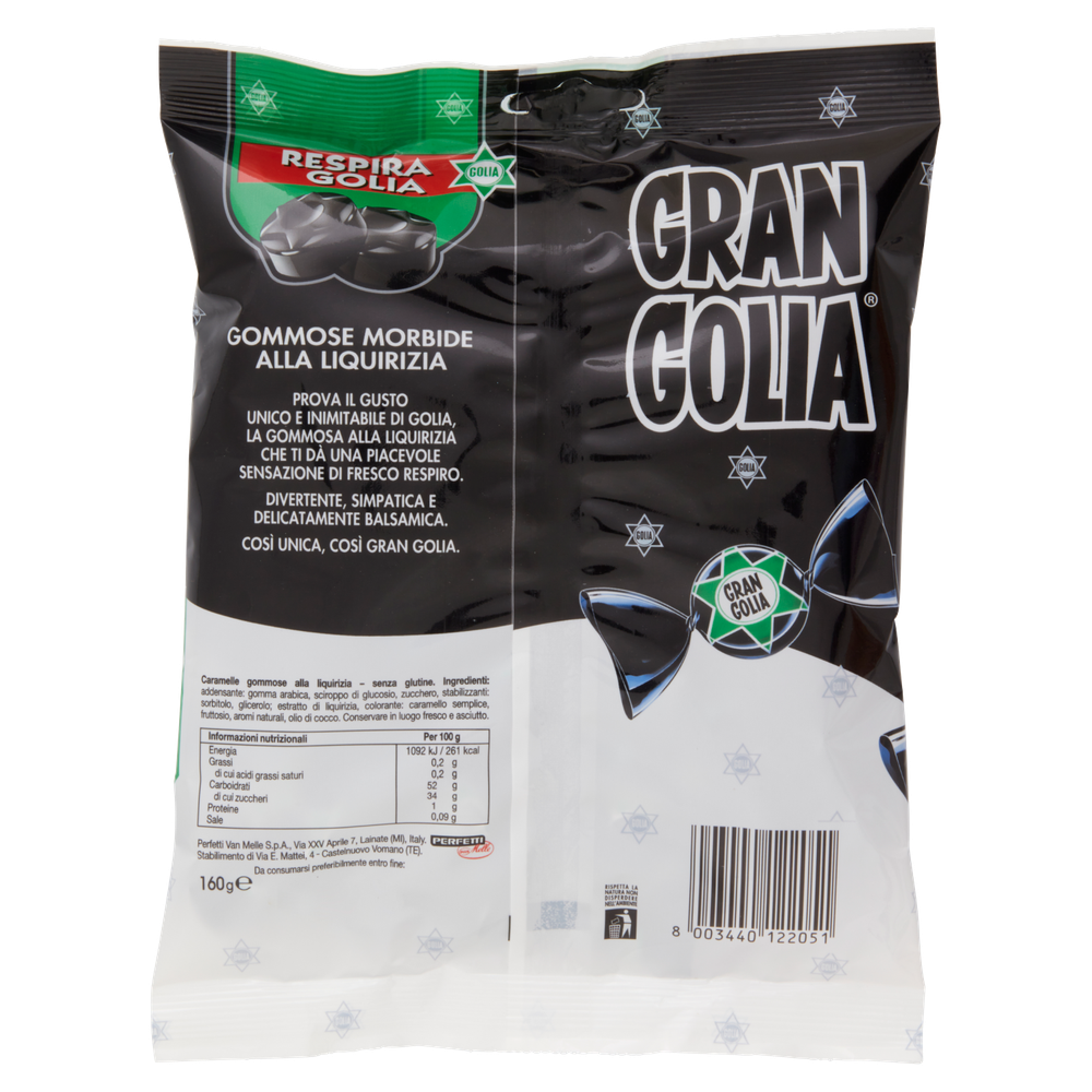 Caramelle Gommose Gran Golia Gusto Liquirizia Golia - Foto 3