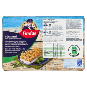 Gratinati Merluzzo D'alaska Con Erbe Mediterranee Capitan Findus - Foto 3