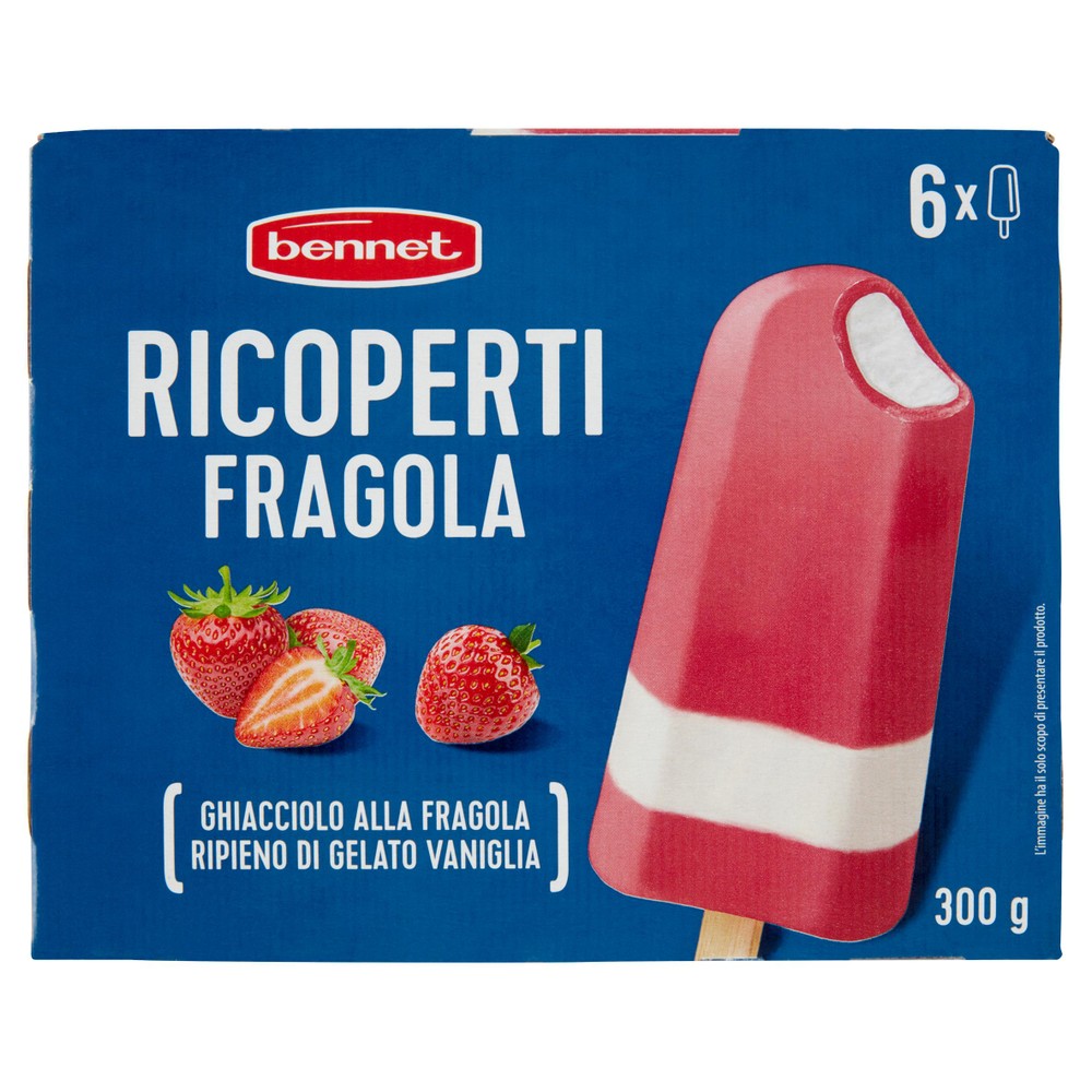 6 Ricoperti Fragola Bennet - Foto 1
