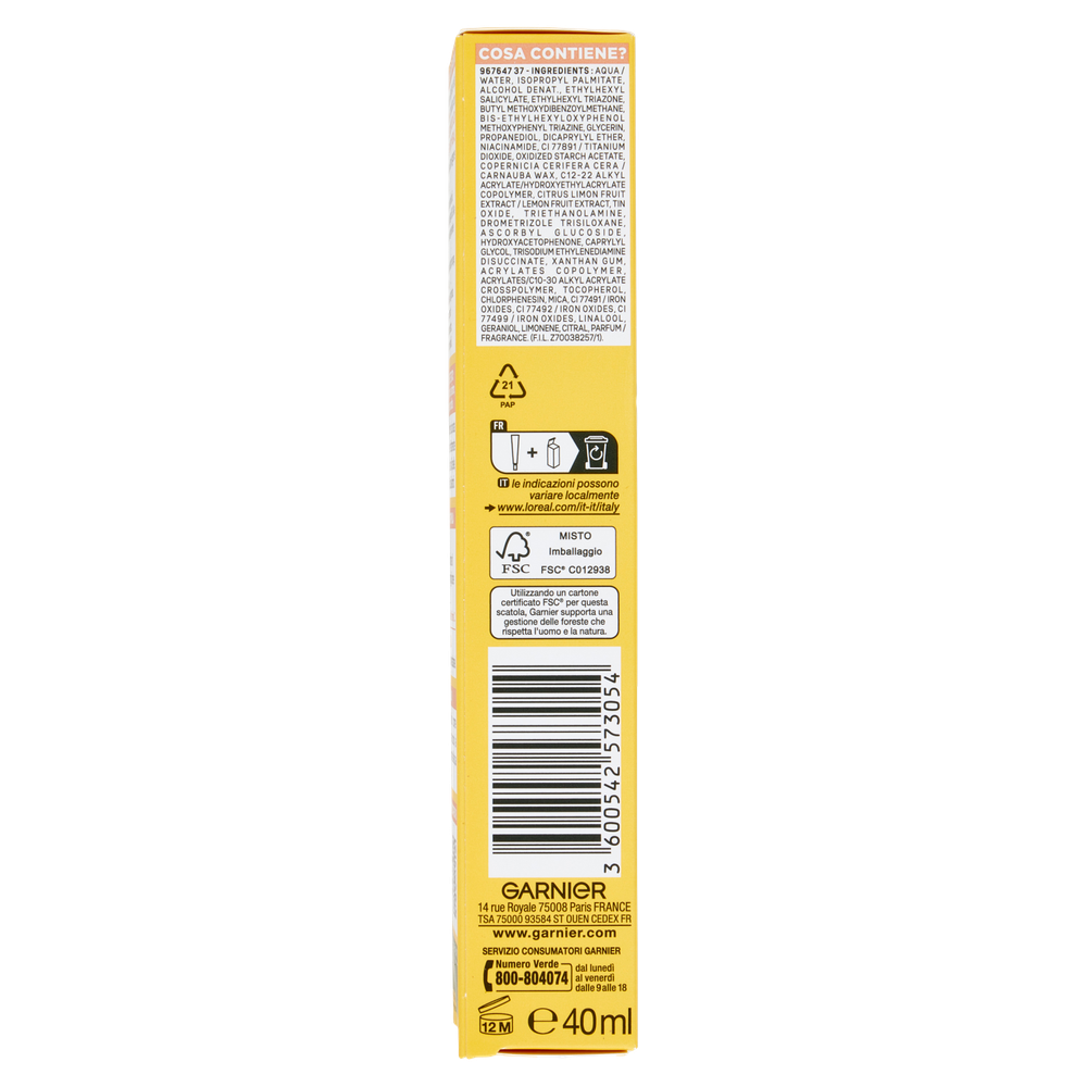 Fluido Uv Vitamina C Colorato Garnier - Foto 2