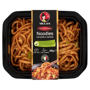 Noodles Saltati Con Pollo