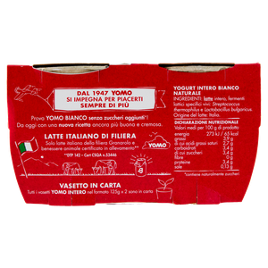 2 Yogurt Bianco Naturale Intero Yomo - Foto 3