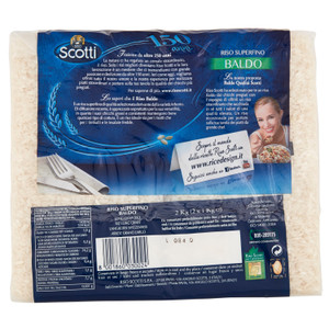 Riso Superfino Baldo Per Risotti, Timballi, Insalate 2x1kg Riso Scotti - Foto 3