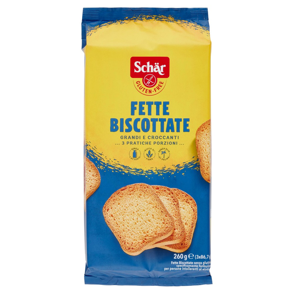 Fette Biscottate Classiche Gluten Free Schar - Foto 1