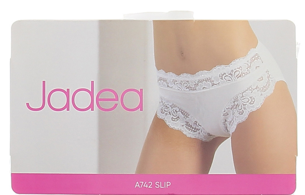 Slip Donna Con Pizzo Taglia 5 Bianco Jadea - Foto 2