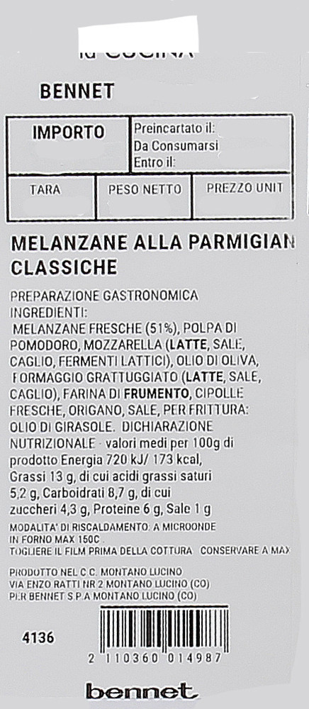 Melanzane Parmigiana Classiche - Foto 3