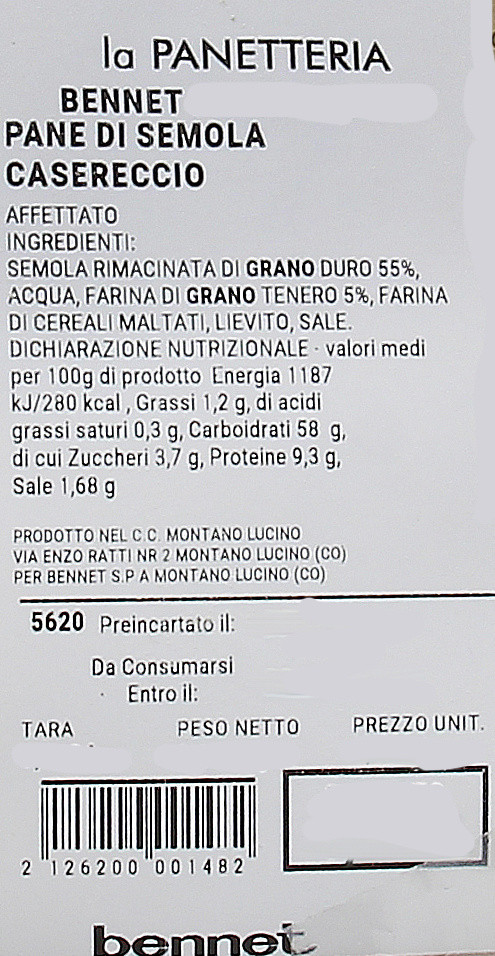 Pane Casereccio Affettato - Foto 3