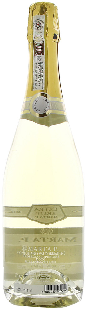 Prosecco Docg Millesimato Extra Brut Marta P. - Foto 3
