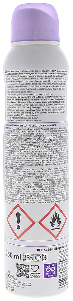 Deodorante Ambiente Spray Soffio Di Loto 4senses - Foto 2