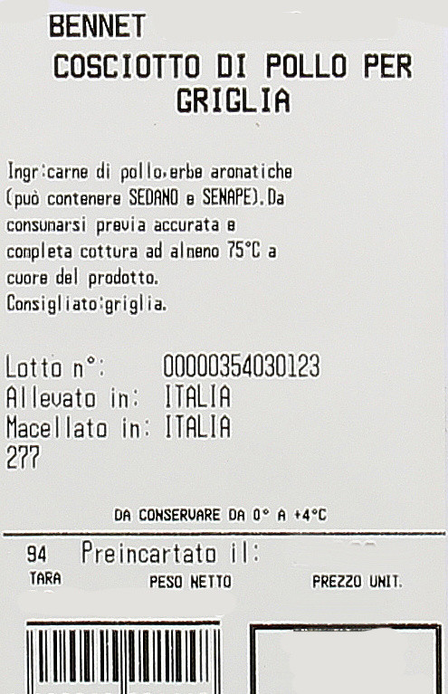 Cosciotto Pollo Per Griglia - Foto 3