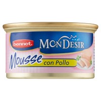 Alimento Umido Per Gatti In Mousse Al Pollo Bennet Alimento Umido Per Gatti In Mousse Al Pollo Bennet