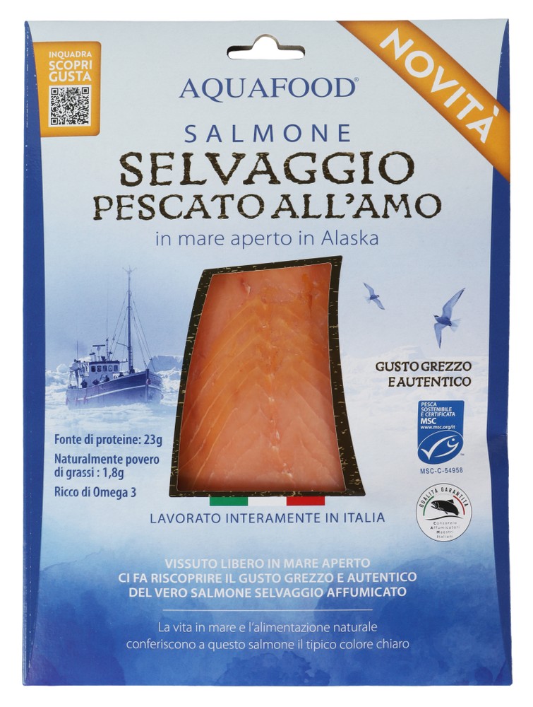 Salmone Selvaggio Pescato All'amo Msc - Foto 1