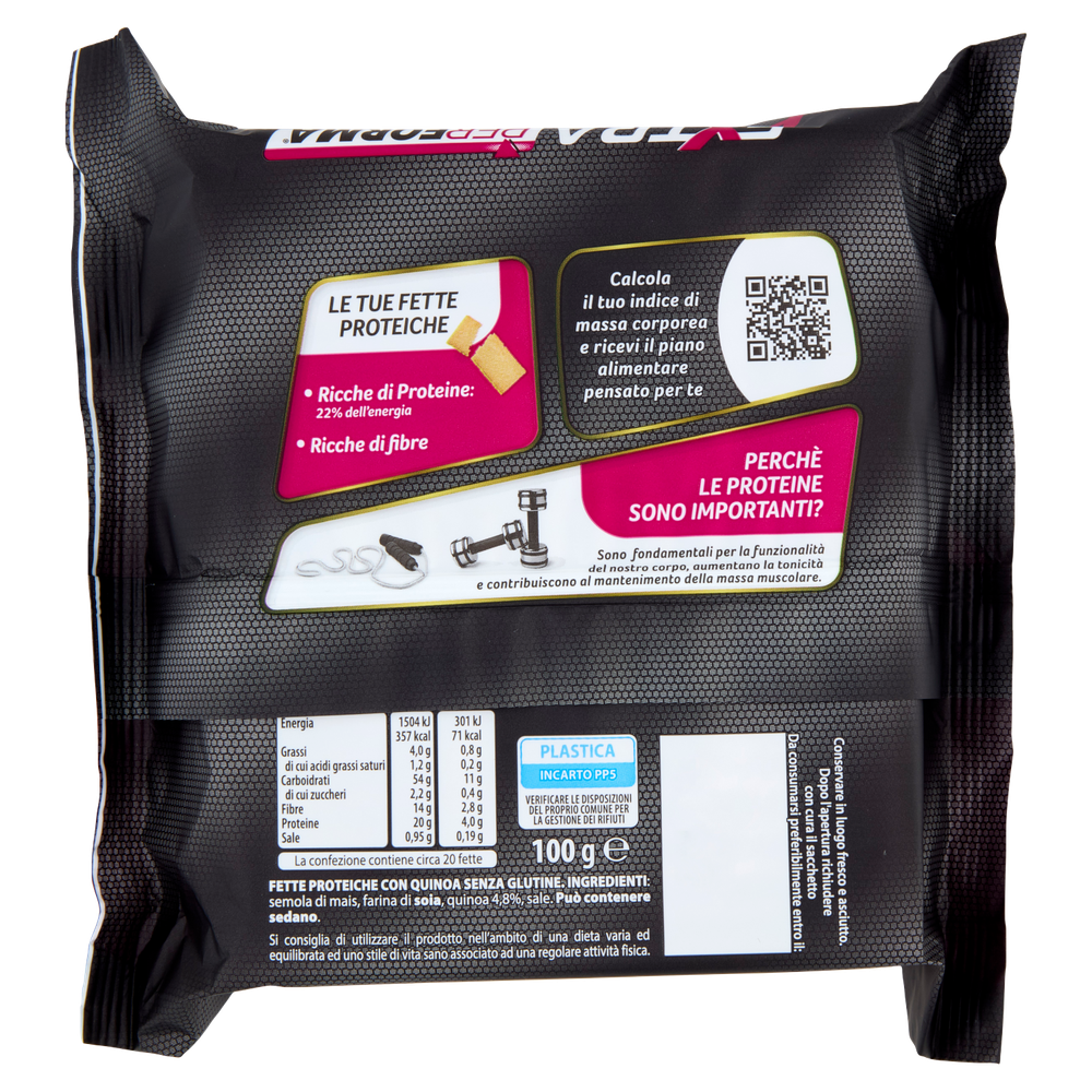 Fette Proteiche Con Quinoa Performa Extra Protein - Foto 3
