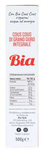 Couscous Medio Integrale Bia - Foto 2