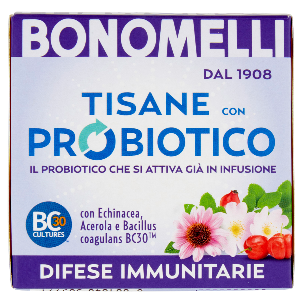 Tisana Probiotica Difese Immunitarie Bonomelli, Conf.10 Bustine