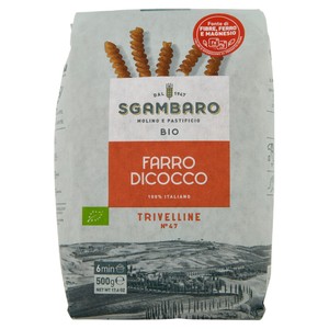 Pasta Trivelline N.47 Di Farro Dicocco Bio Sgambaro - Foto 1