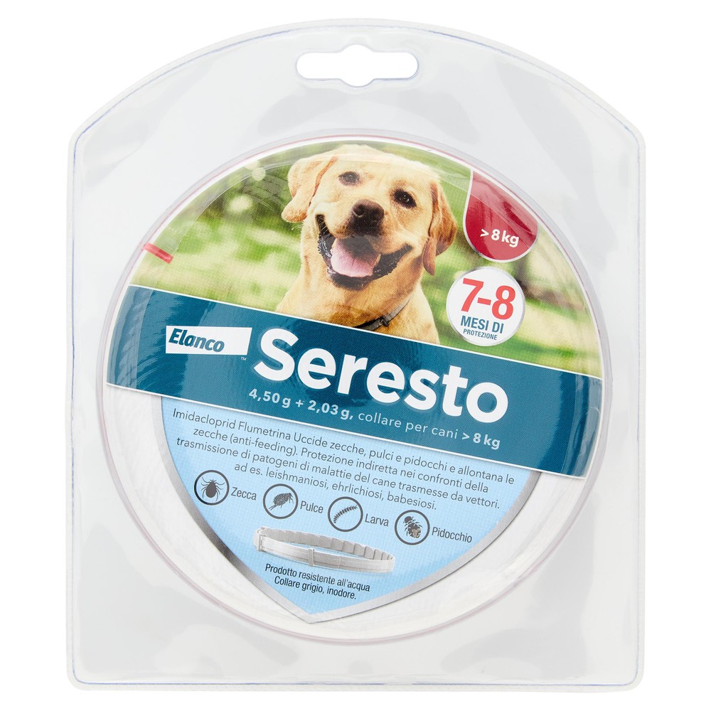 Collare Antipulci Cani Medio/Grandi Seresto - Foto 1