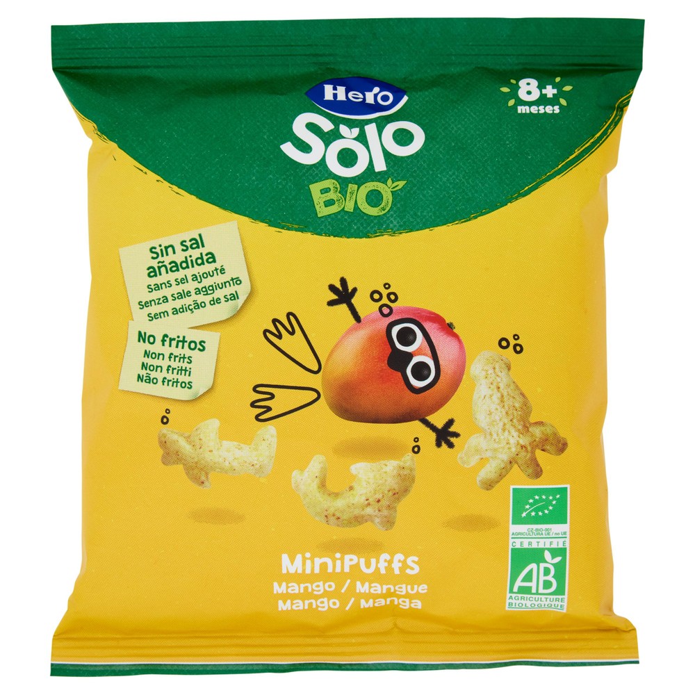 Snack Mini Puff Mango Hero Solo - Foto 1