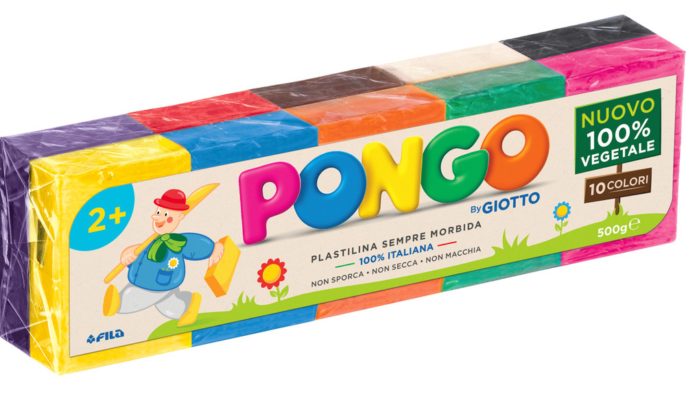 Plastilina Colori Assortiti 500g Pongo Giotto - Foto 1