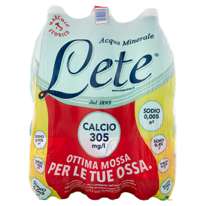 Acqua Effervescente Naturale Lete 6 Da L.1,5 - Foto 3