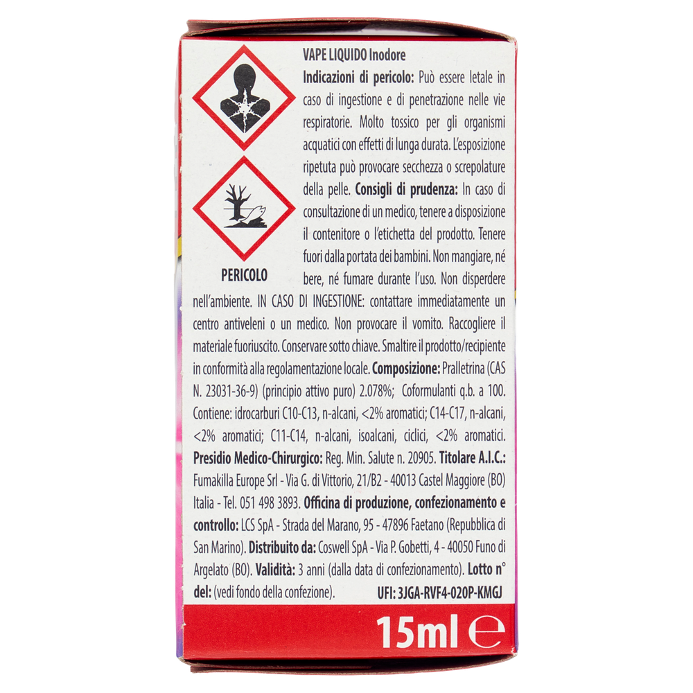 Vape Liquido Infinity Ricarica Insetticida Inodore - Foto 2