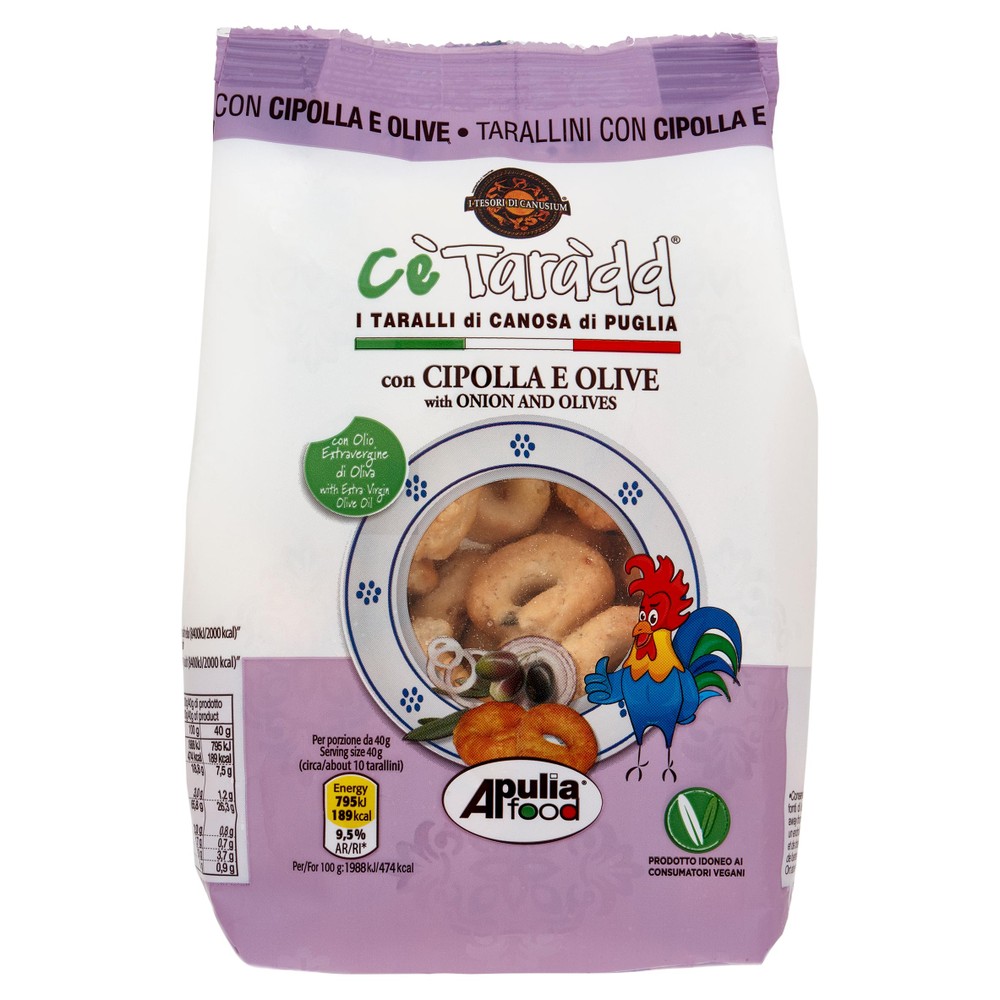 Tarallini Ce' Taradd Cipolla E Olive - Foto 1