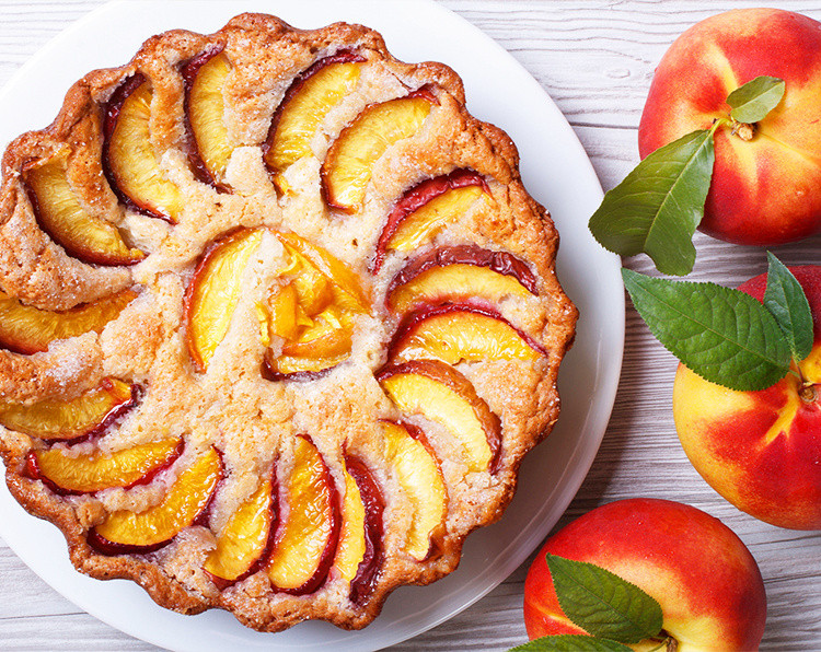 La ricetta della torta di pesche
