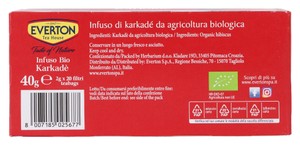 Infuso Karkade' Bio Everton, Conf.20 Filtri - Foto 3