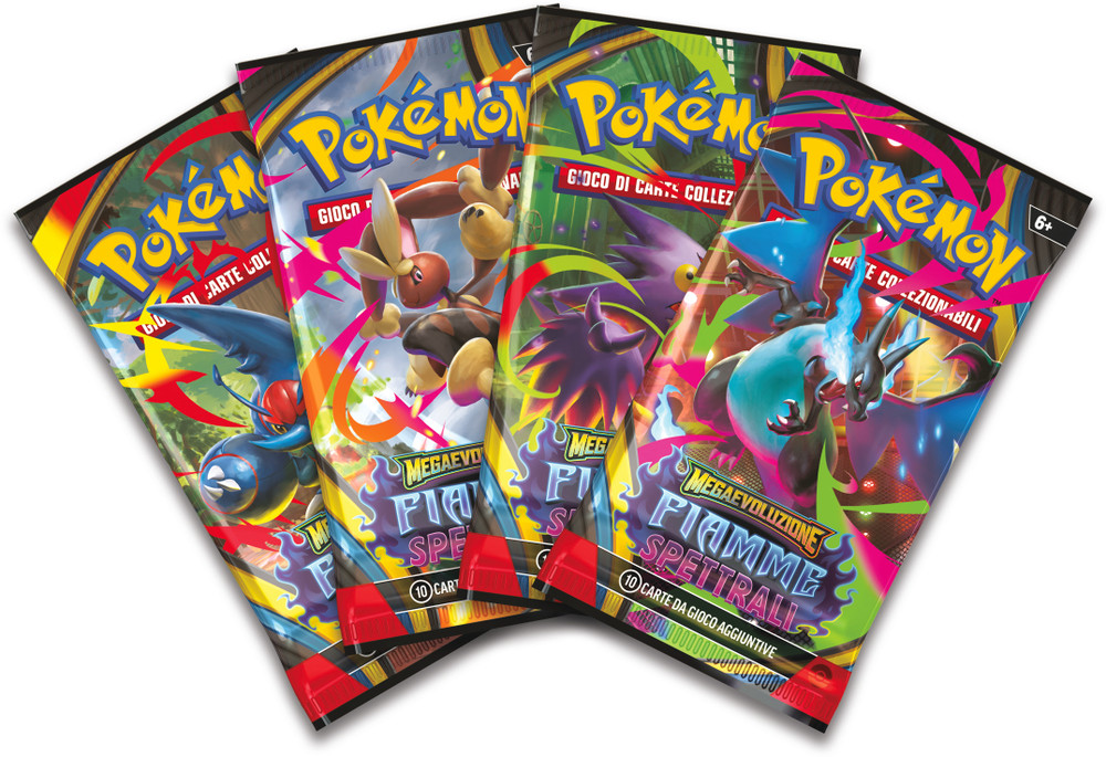 Pokemon Bustina Dell'espansione Megaevoluzione Fiamme Spettrali - Foto 1