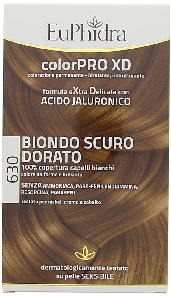 Tinta Capelli Colorpro Xd N.630 Biondo Scuro Dorato Euphidra - Foto 1