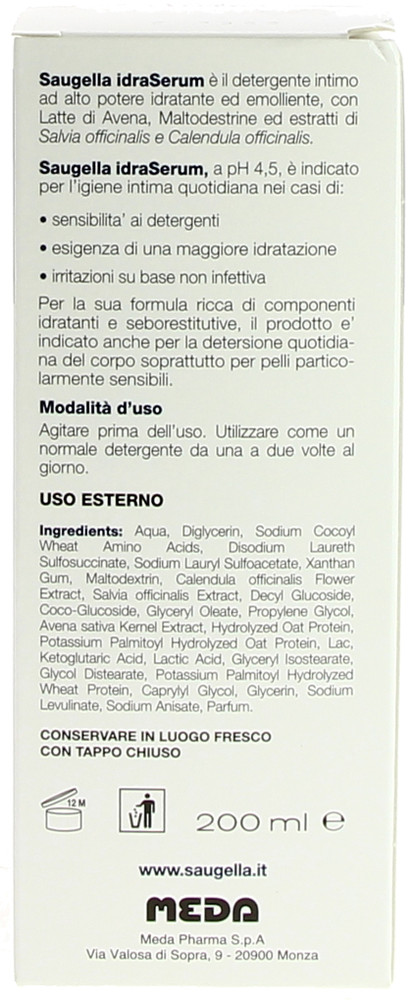 Detergente Intimo Idraserum Ph 4,5 Saugella - Foto 2