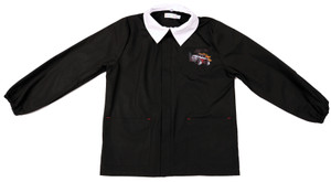 Casacca Scuola Bambino 9 Anni Nero Ricamo Monster - Foto 1