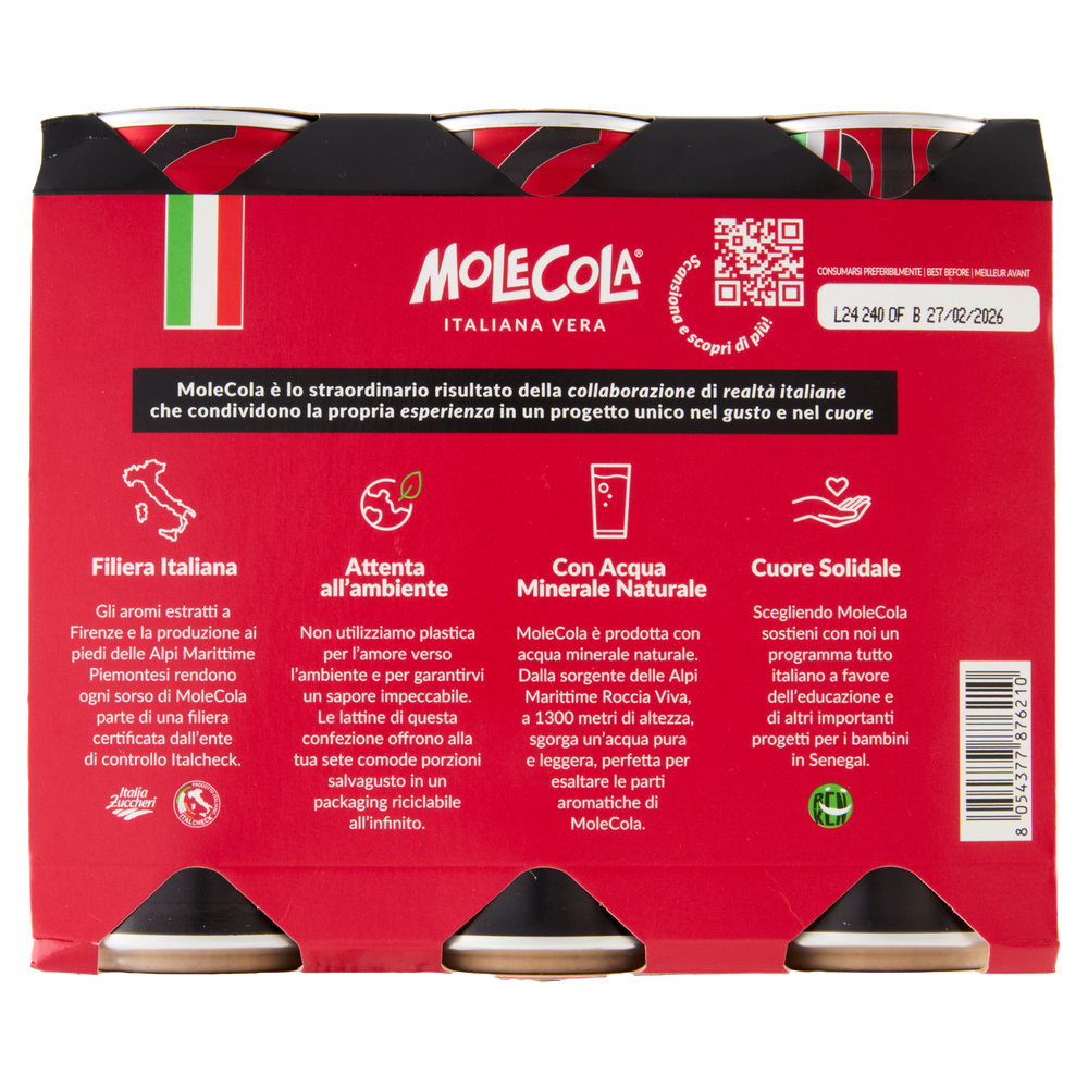 Cola Molecola Senza Zucchero 3x330 - Foto 3
