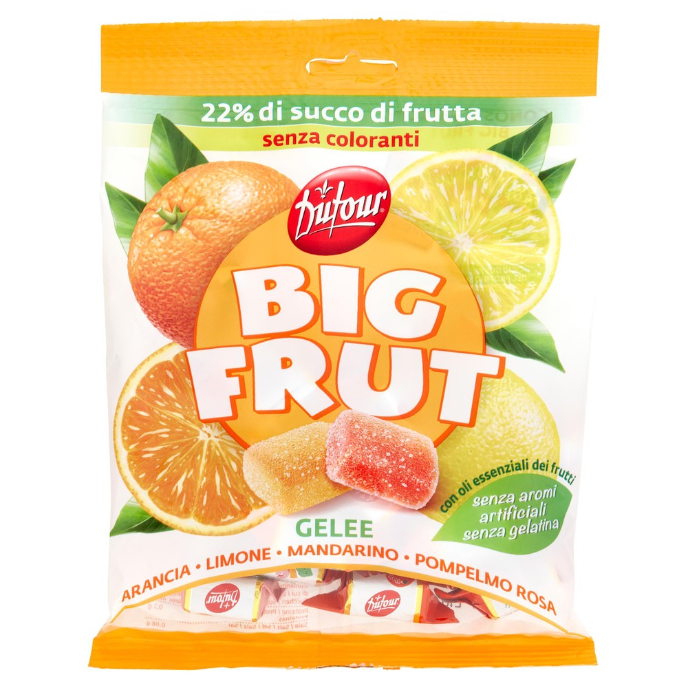 Caramelle Gelées Big Frut Agli Agrumi Misti Dufour - Foto 1