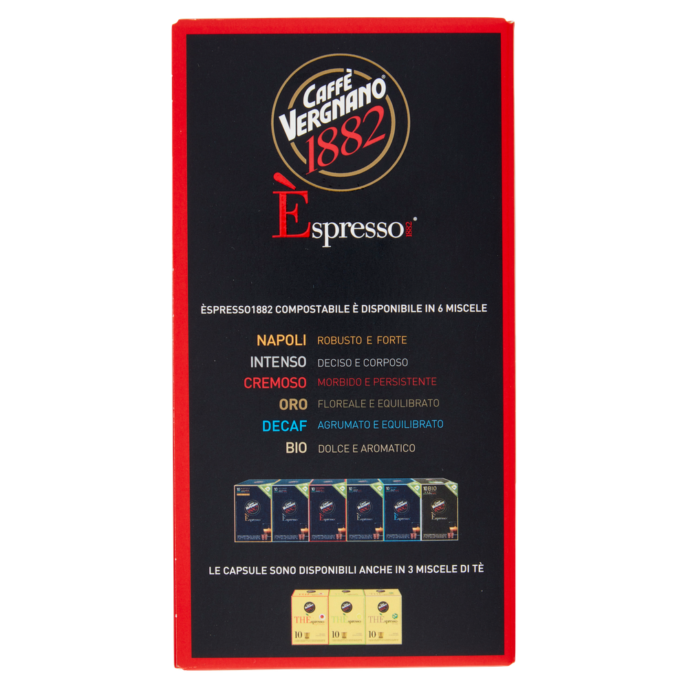 Capsule Caffè Cremoso Compatibili Nespresso 10pz Caffè Vergnano - Foto 2