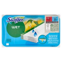 Swiffer 60 Panni Lavapavimenti Igienizzanti Umidi Limone cattura polvere  sporco