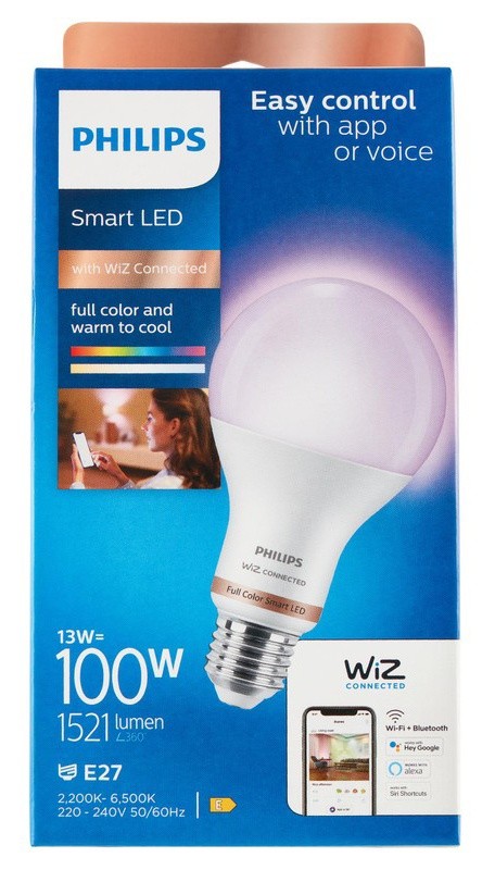 Lampadina Goccia 100w E27 Luce Connessa Rgb Philips - Foto 1