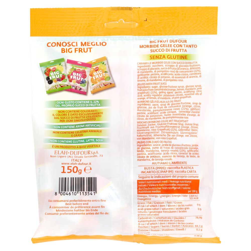 Caramelle Gelées Big Frut Agli Agrumi Misti Dufour - Foto 3