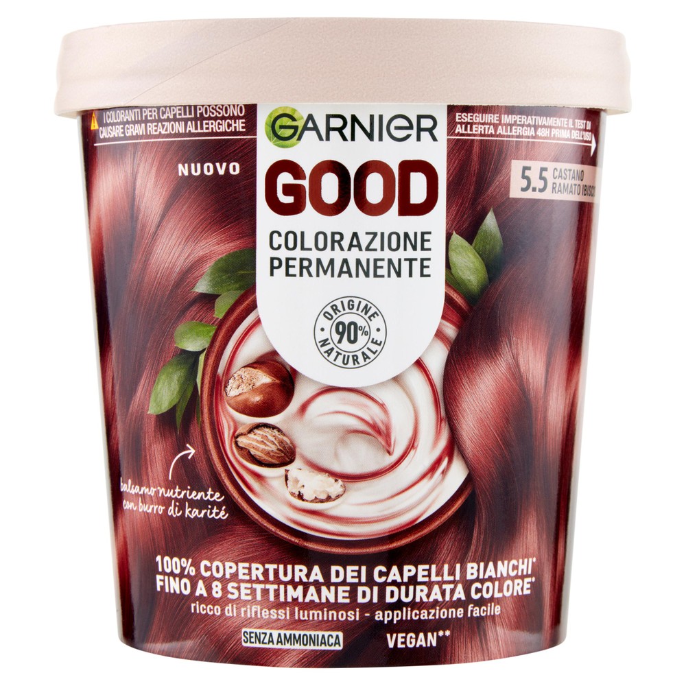 5.5 Colorazione Castano Ramato Ibisco Good Garnier - Foto 1