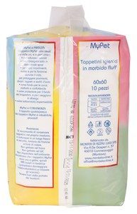 Tappetini Per Animali My Pet Cm 60x60 Conf. Da 10 - Foto 2