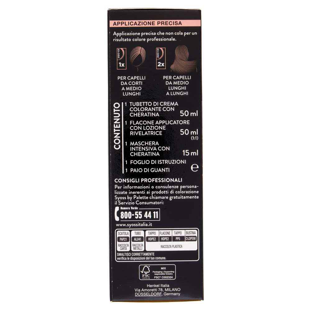 Colorazione Capelli Syoss By Palette 4.8 Castano Cioccolato - Foto 2