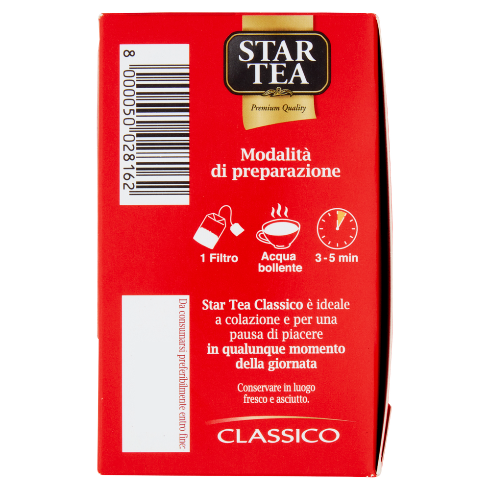 Tè Classico Da Miscela Di Foglie Pregiate In Bustine 45x1,4g Star Tea - Foto 2