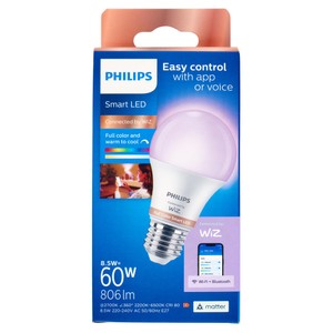 Lampadina Goccia 60w E27 Luce Connessa Rgb Philips - Foto 1