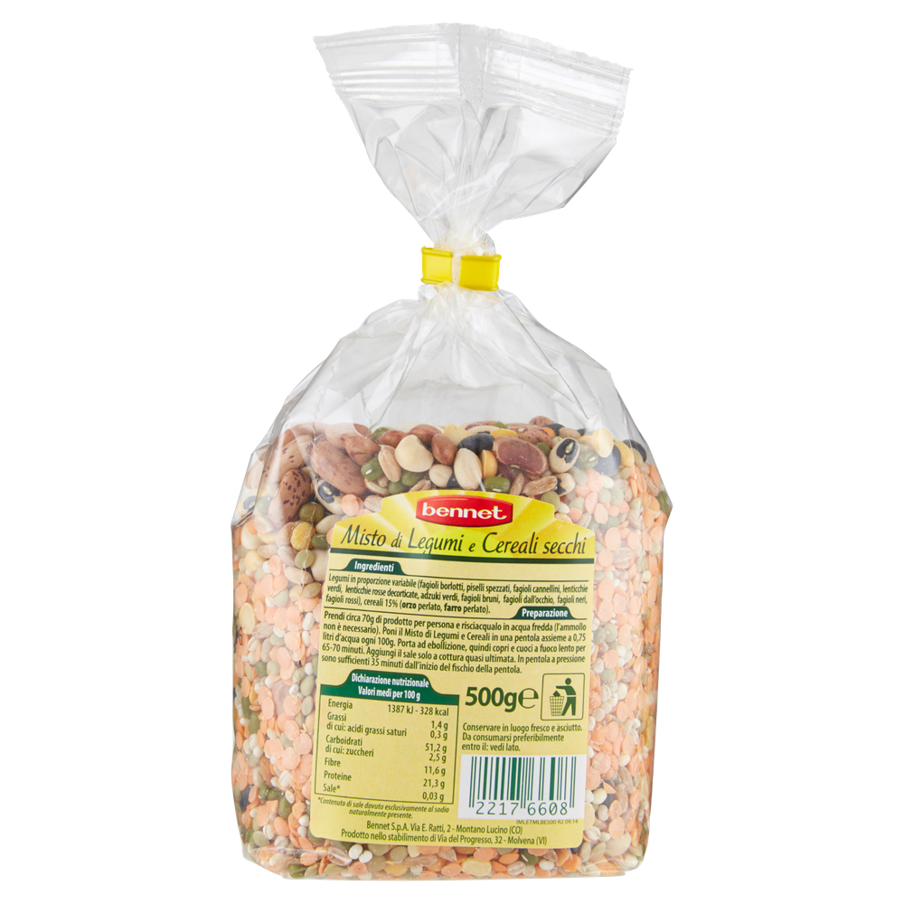 Misto Di Legumi E Cereali Secchi Bennet - Foto 3