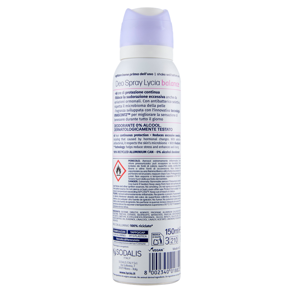 Deodorante Spray Balance Lycia - Foto 3