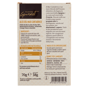 Alici Del Cantabrico In Olio D'oliva Selezione Gourmet Bennet - Foto 3