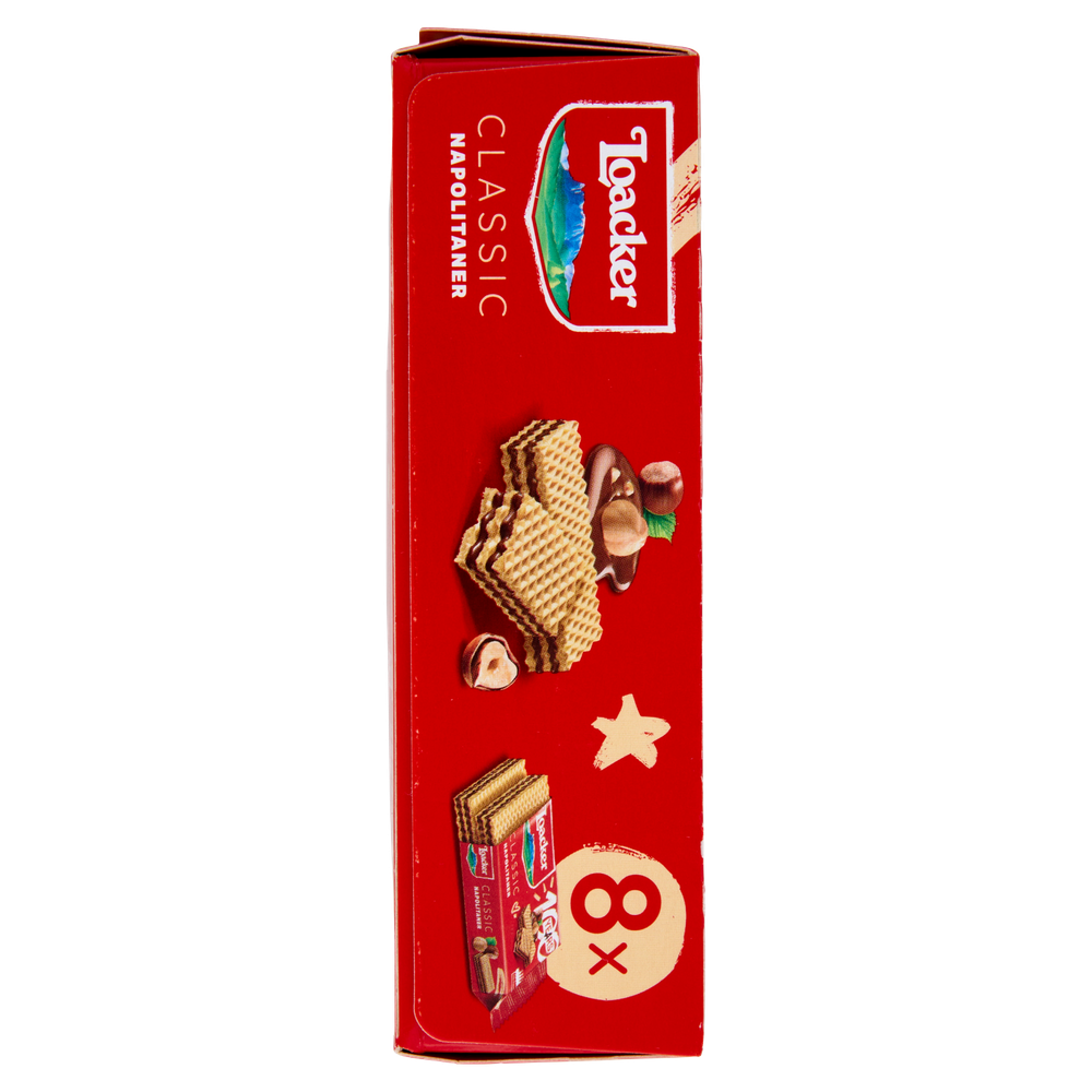 Wafer Classic Napolitaner Con Crema Di Nocciole Italiane 8x45g Loacker - Foto 2