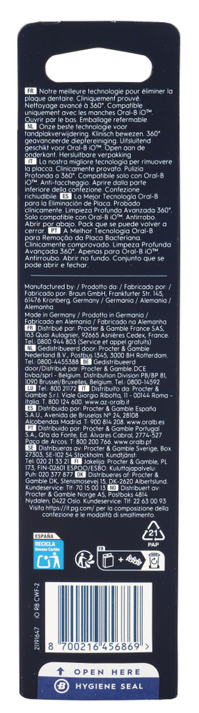 Spazzolino Power Refill Io Ultimate Bianco Oral-B - Foto 3